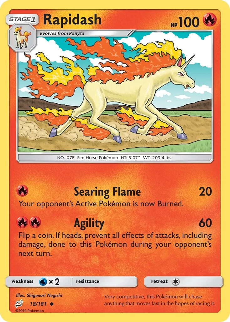Rapidash 「TEU 18/181」「EN」