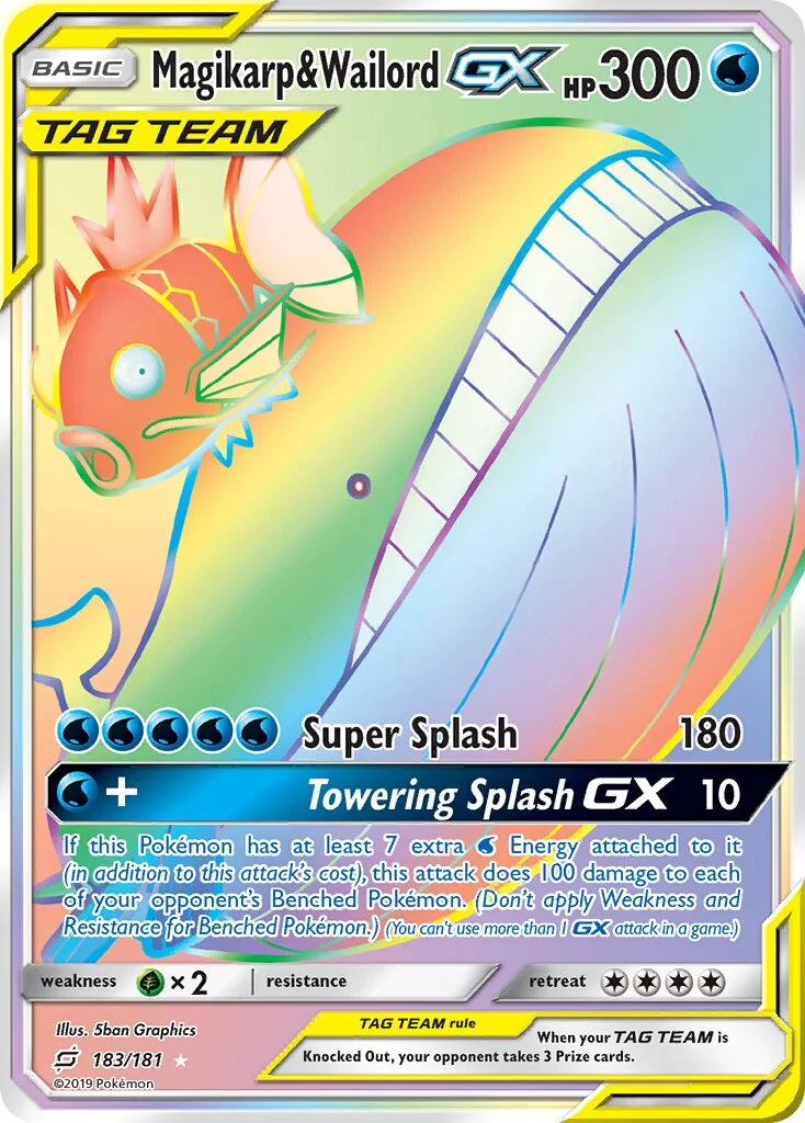 Magikarp & Wailord-GX 「TEU 183/181」「EN」
