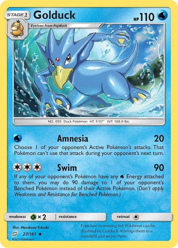Golduck 「TEU 27/181」「EN」