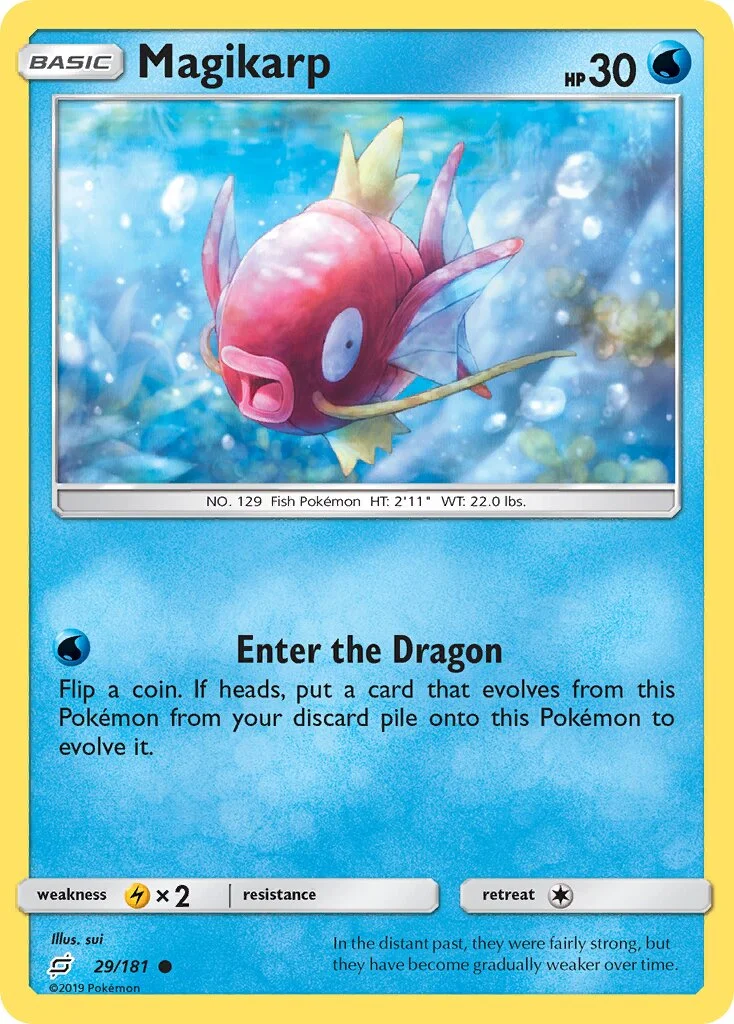 Magikarp 「TEU 29/181」「EN」