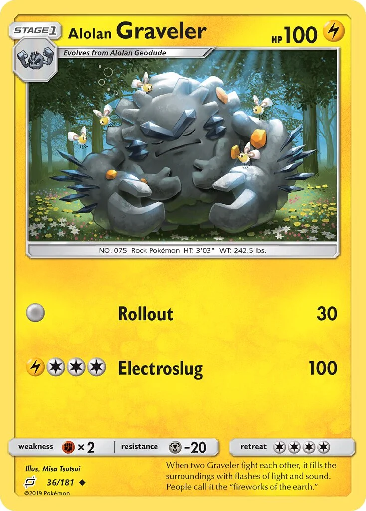 Alolan Graveler 「TEU 36/181」「EN」