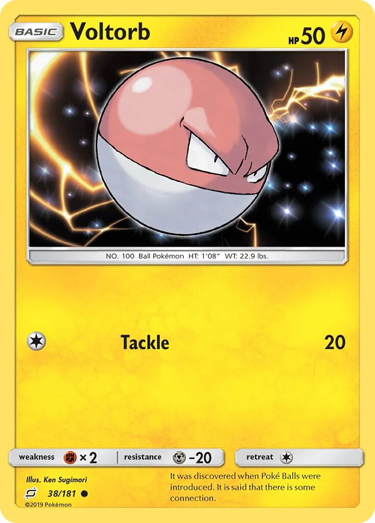 Voltorb 「TEU 38/181」「EN」