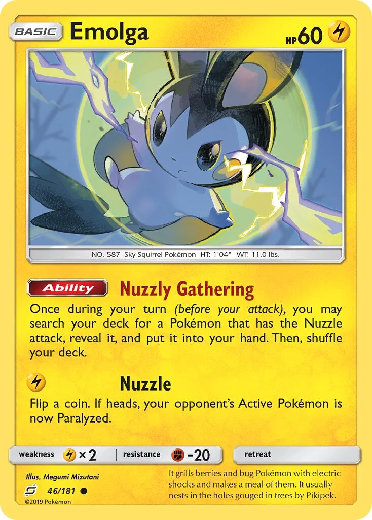 Emolga 「TEU 46/181」「EN」