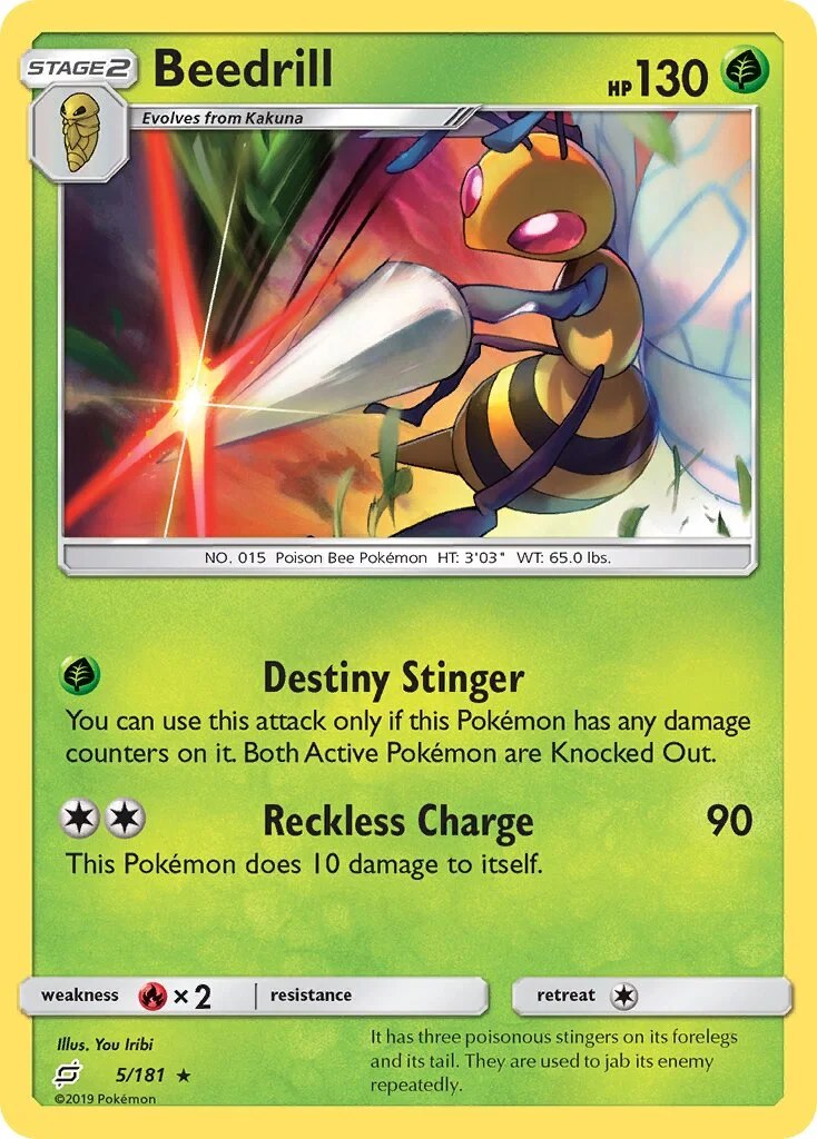 Beedrill 「TEU 5/181」「EN」