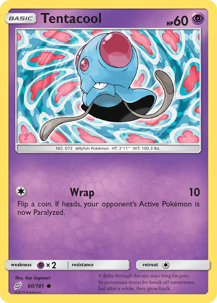 Tentacool 「TEU 60/181」「EN」