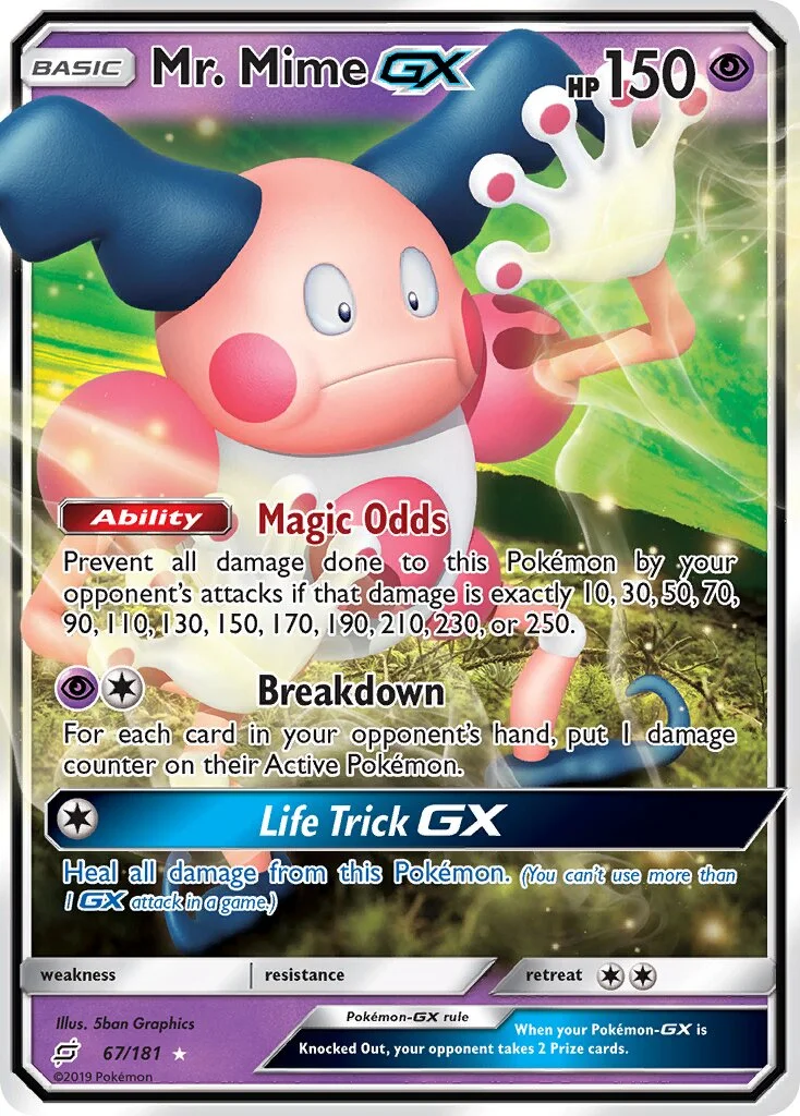 Mr. Mime-GX 「TEU 67/181」「EN」