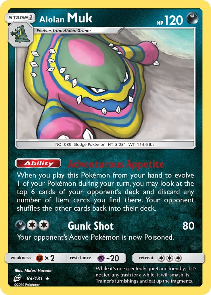 Alolan Muk 「TEU 84/181」「EN」