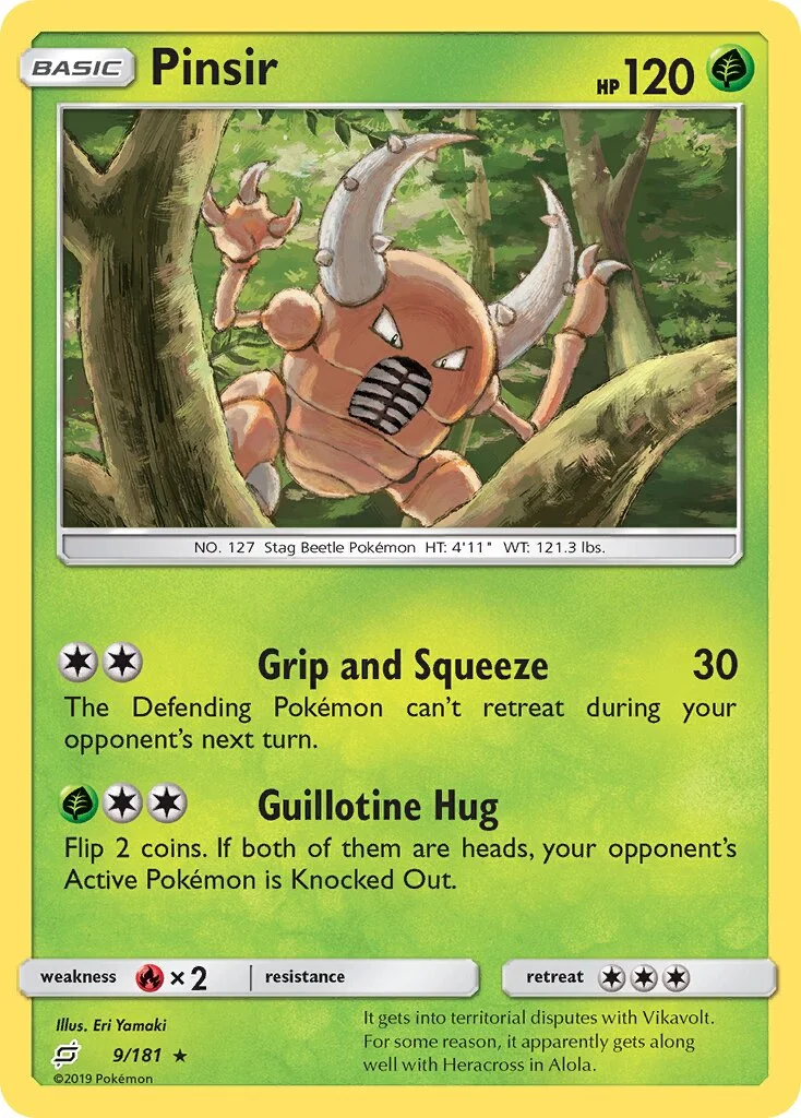 Pinsir 「TEU 9/181」「EN」