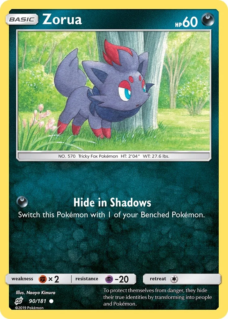 Zorua 「TEU 90/181」「EN」