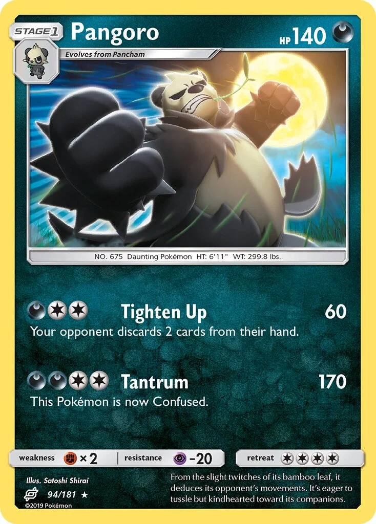 Pangoro 「TEU 94/181」「EN」
