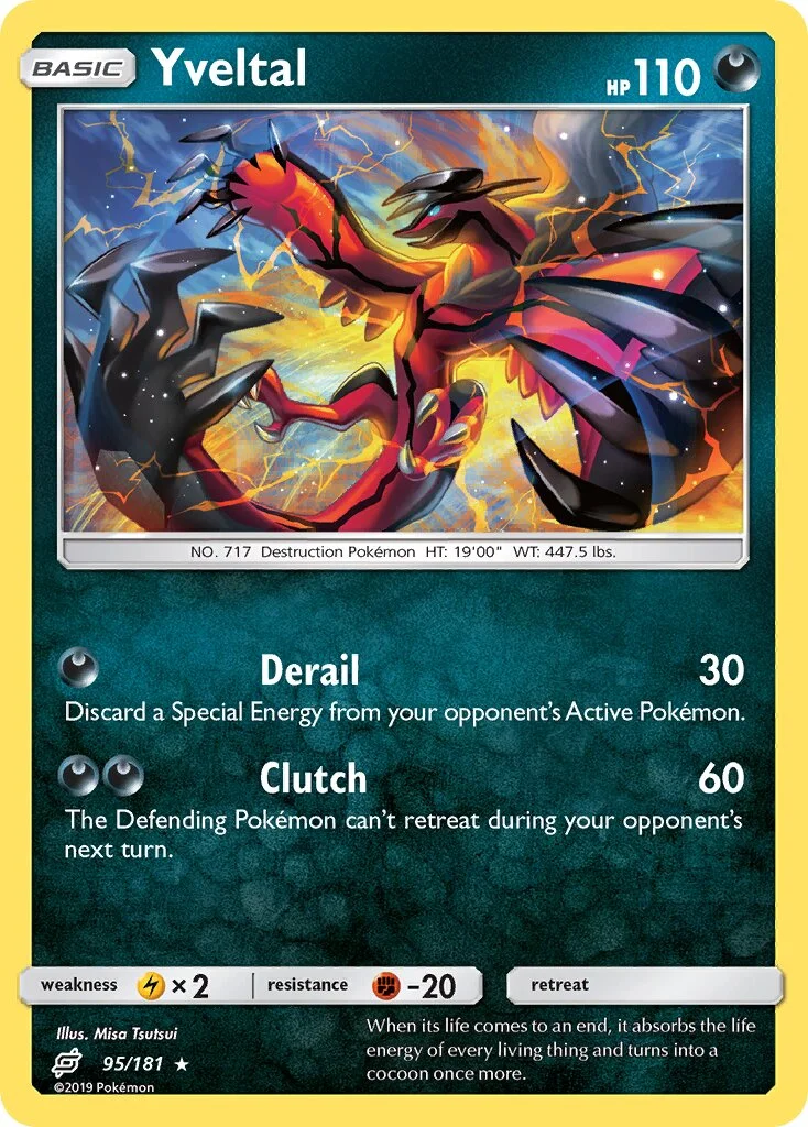 Yveltal 「TEU 95/181」「EN」