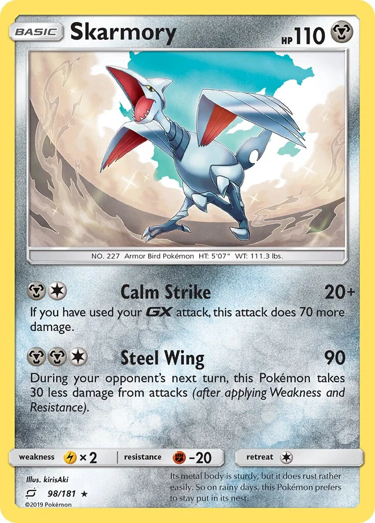 Skarmory 「TEU 98/181」「EN」