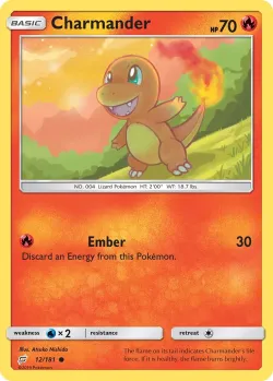 Charmander #12/181 · Pokémon