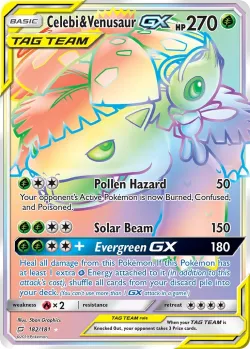 Celebi & Venusaur-GX 「TEU 182/181」「EN」