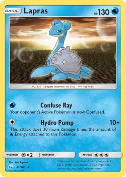 Lapras #31/181 · Pokémon