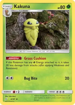 Kakuna #4/181 · Pokémon