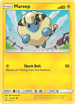 Mareep #41/181 · Pokémon