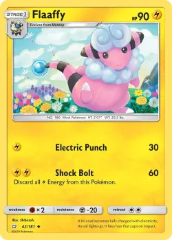 Flaaffy #42/181 · Pokémon