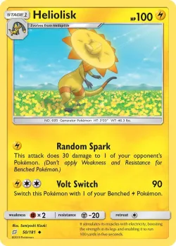 Heliolisk #50/181 · Pokémon
