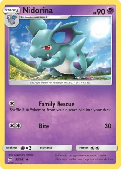 Nidorina #55/181 · Pokémon