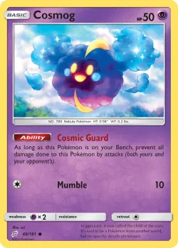 Cosmog #69/181 · Pokémon
