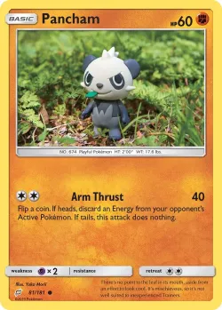 Pancham #81/181 · Pokémon