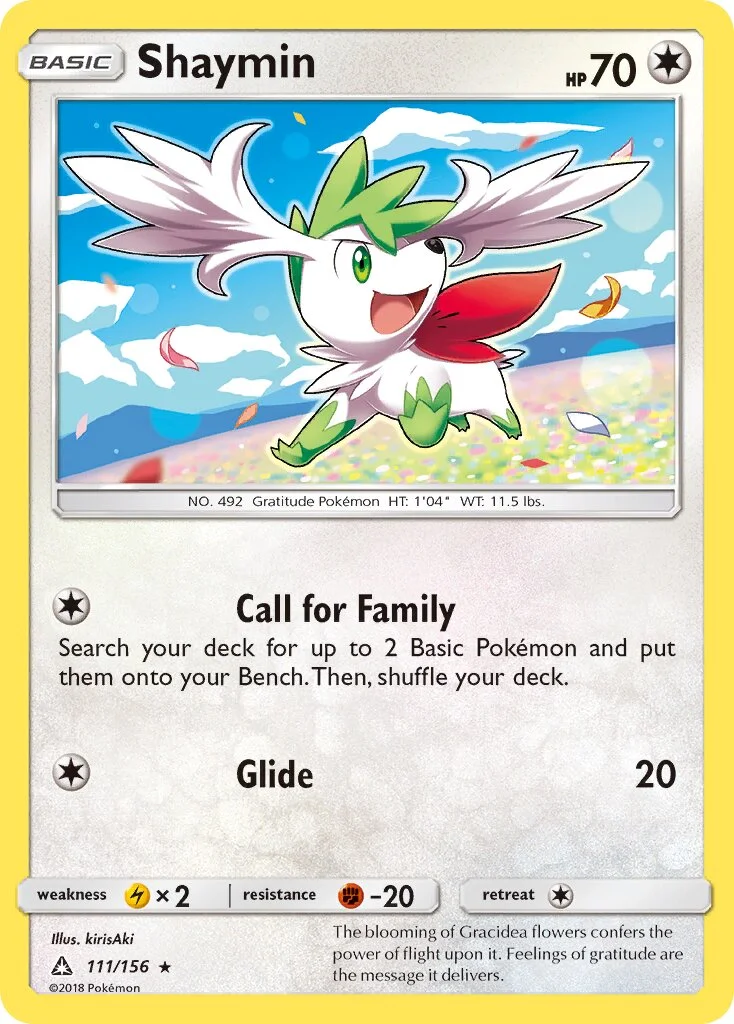Shaymin 「UPR 111/156」「EN」