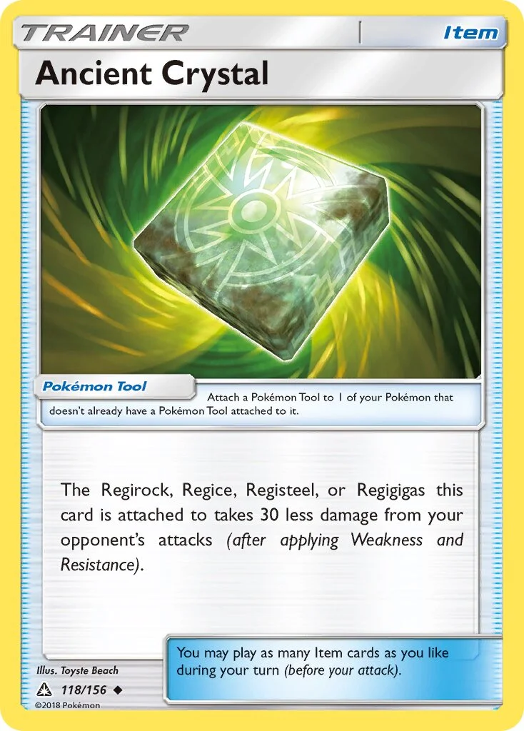 Ancient Crystal 「UPR 118/156」「EN」