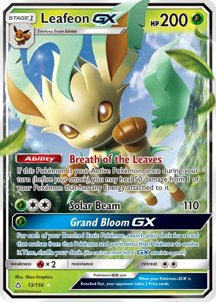 Leafeon-GX 「UPR 13/156」「EN」