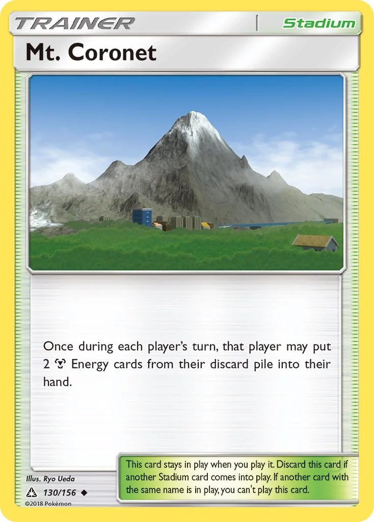 Mt. Coronet 「UPR 130/156」「EN」