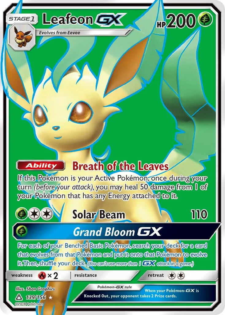 Leafeon-GX 「UPR 139/156」「EN」