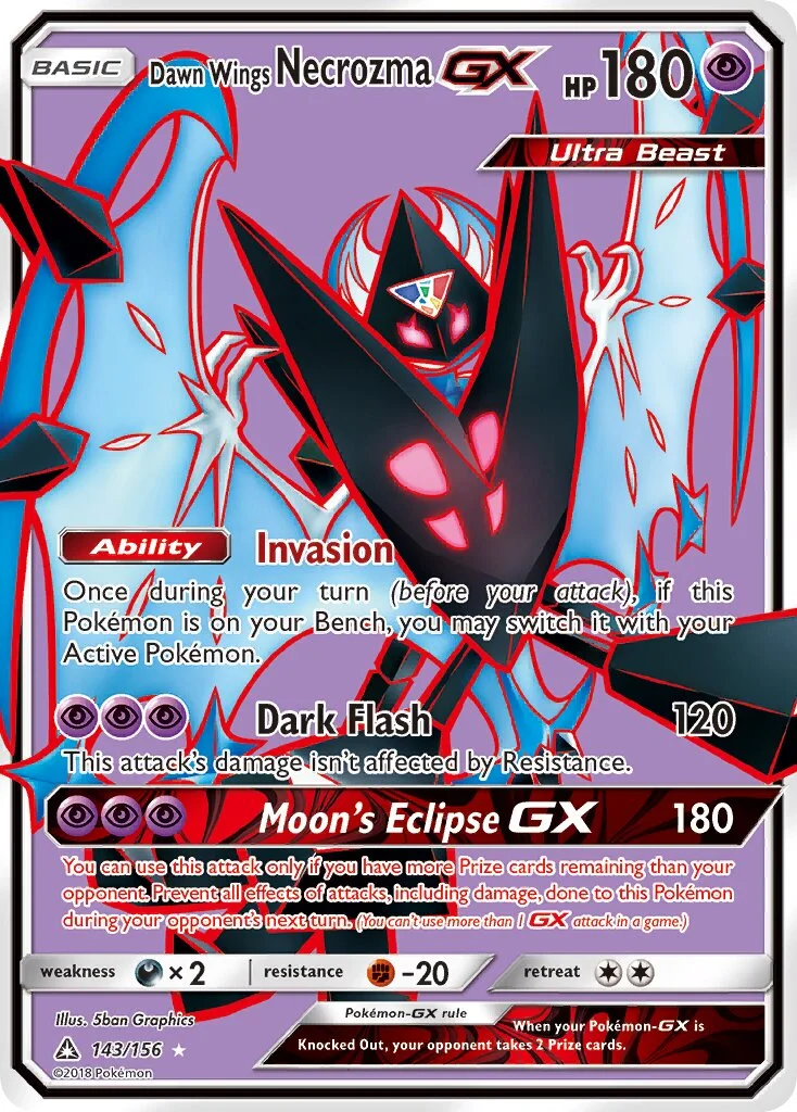 Dawn Wings Necrozma-GX 「UPR 143/156」「EN」