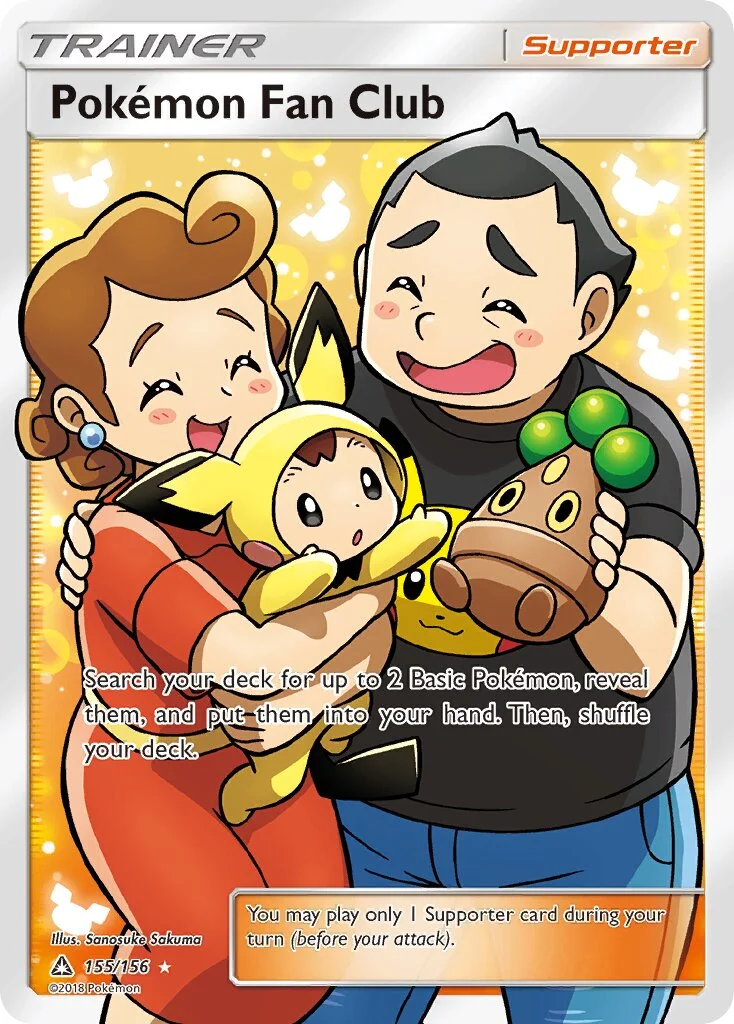 Pokémon Fan Club 「UPR 155/156」「EN」