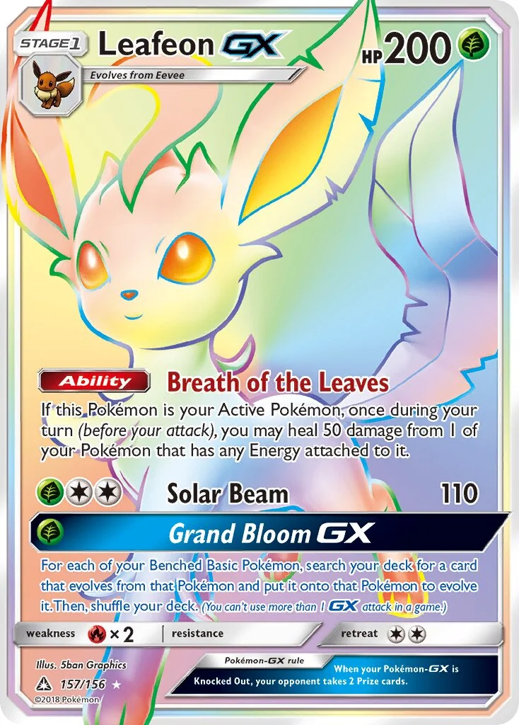 Leafeon-GX 「UPR 157/156」「EN」