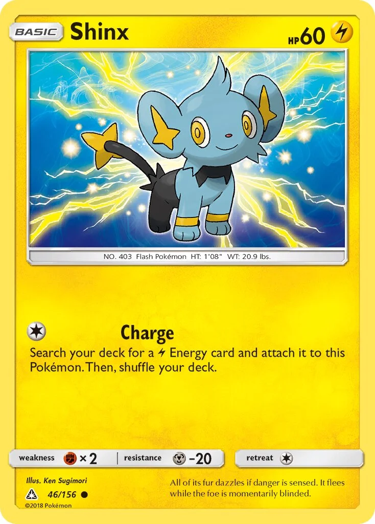 Shinx 「UPR 46/156」「EN」