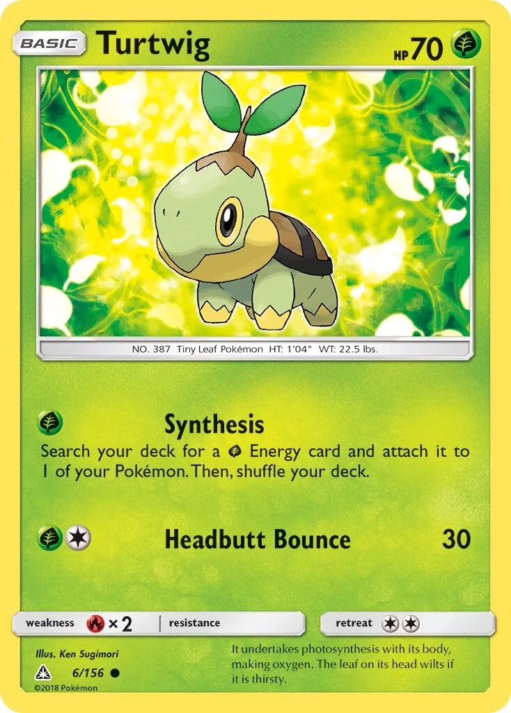 Turtwig 「UPR 6/156」「EN」