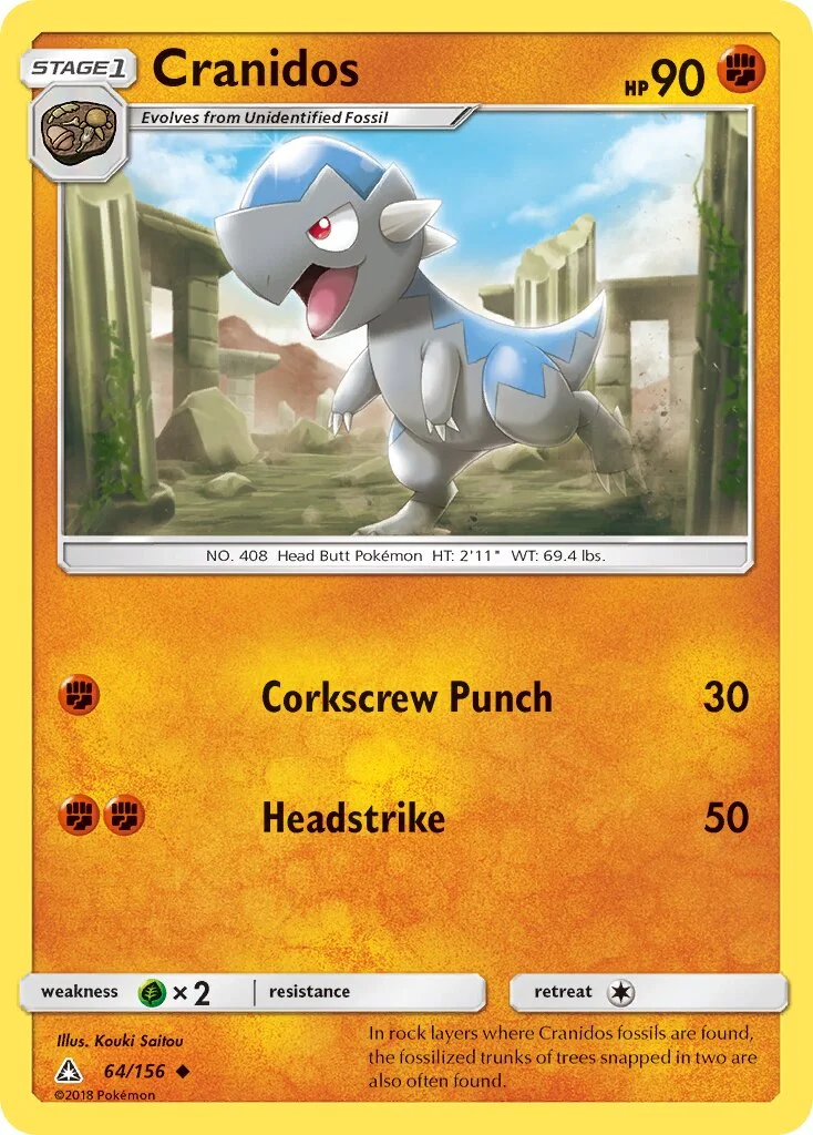 Cranidos 「UPR 64/156」「EN」