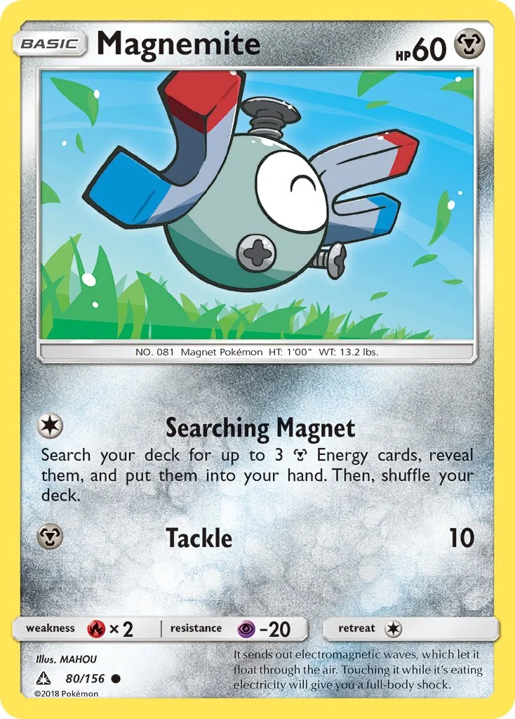Magnemite 「UPR 80/156」「EN」