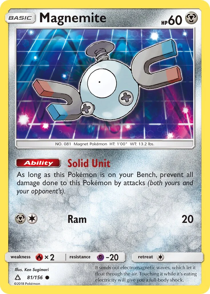Magnemite 「UPR 81/156」「EN」