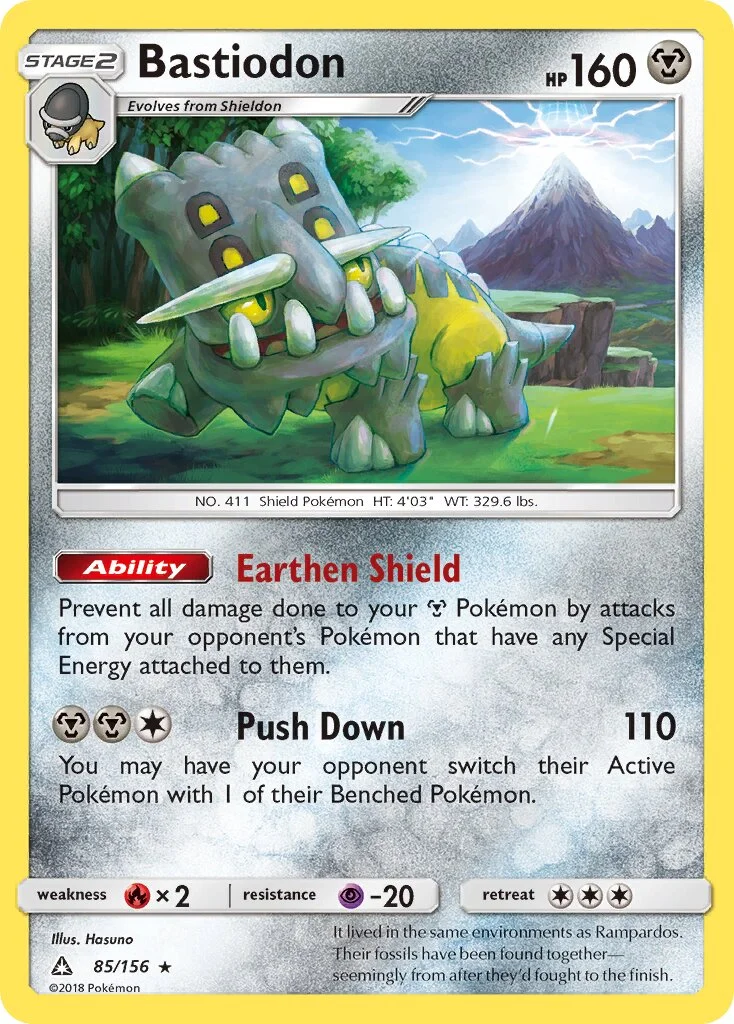 Bastiodon 「UPR 85/156」「EN」