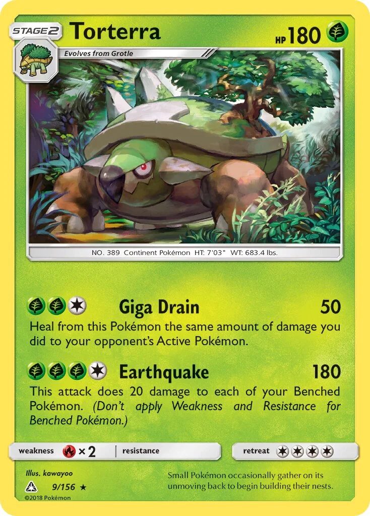 Torterra 「UPR 9/156」「EN」