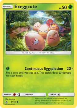 Exeggcute #1/156 · Pokémon