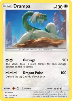Drampa #117/156 · Pokémon