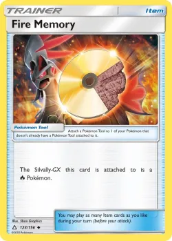 Fire Memory #123/156 · Pokémon