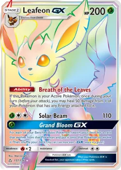 Leafeon-GX 「UPR 157/156」「EN」