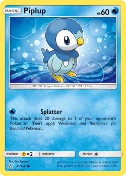 Piplup #31/156 · Pokémon