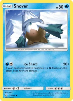 Snover #37/156 · Pokémon