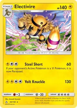 Electivire #44/156 · Pokémon