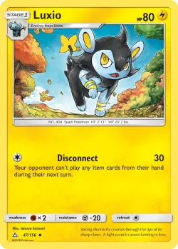 Luxio #47/156 · Pokémon