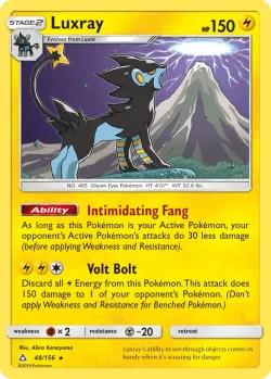 Luxray #48/156 · Pokémon